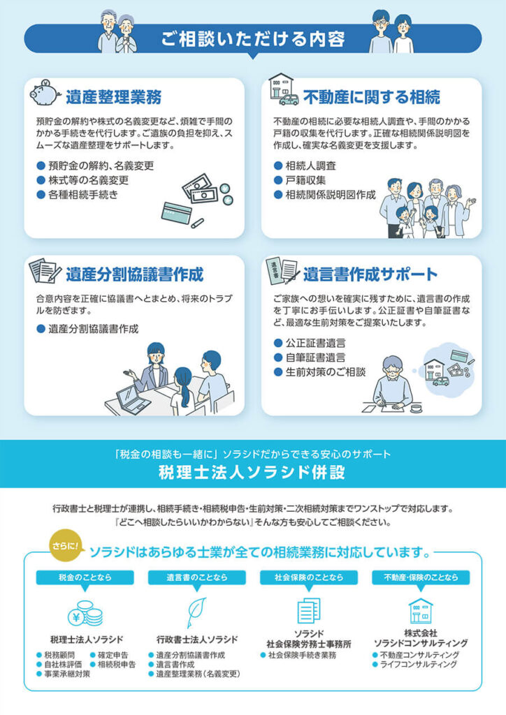 個別相談会 相談内容